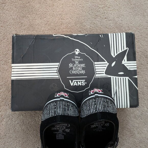 Vans x Disney Nightmare Before Christmas Jack Skellington Shoes